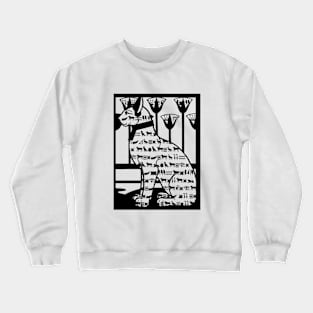 Ancient Egyptian Meow Cat Crewneck Sweatshirt